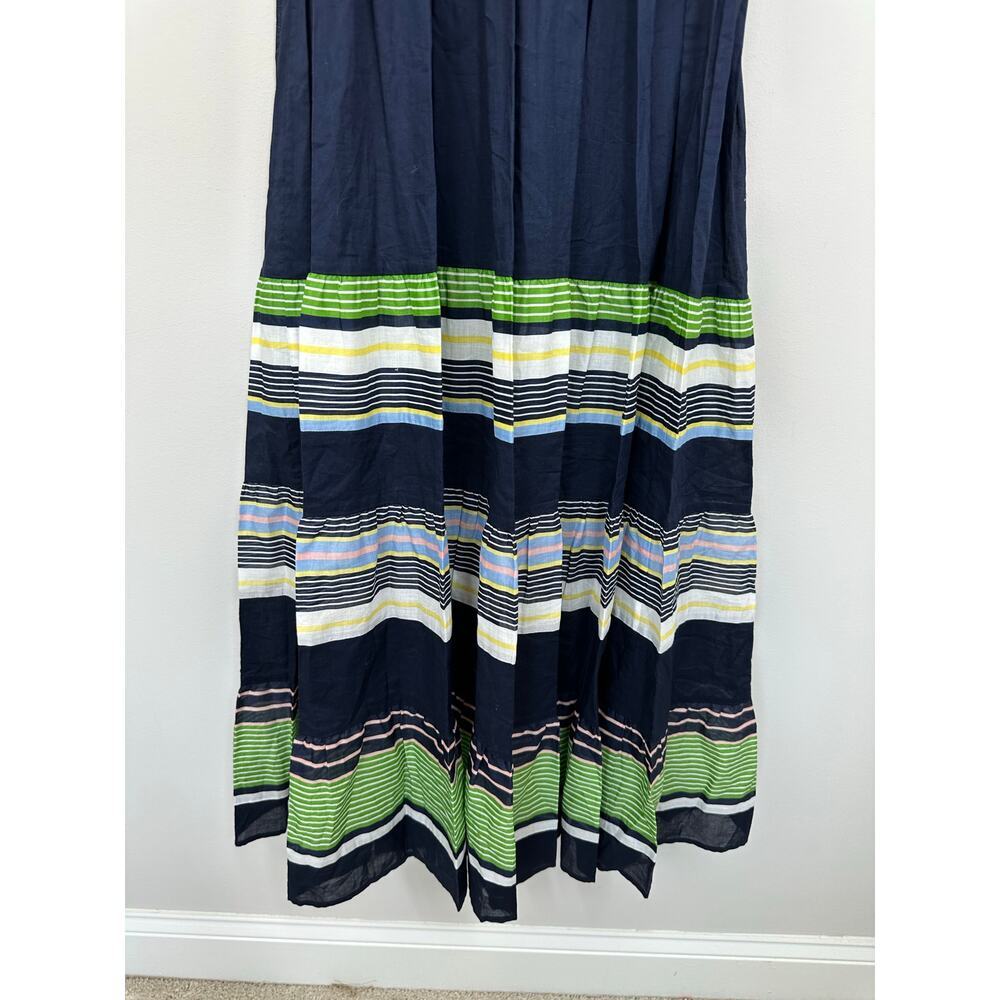 Tory Burch Smocked Sundress in Field Day Stripe Size Small NWT - Picture 11 of 14